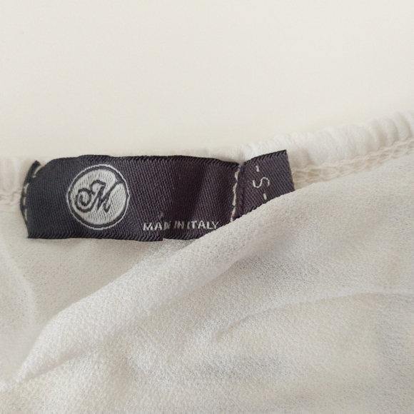 Made In Italy Zebra Print Top Size Small - Picture 4 of 8